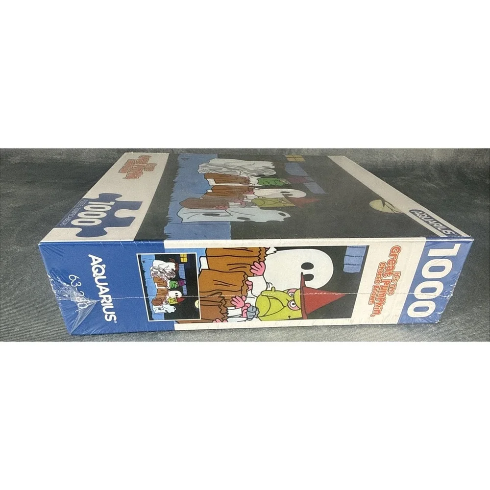Peanuts Halloween Trick or Treat 1000 Piece Jigsaw‎ Puzzle Aquarius Snoopy NEW